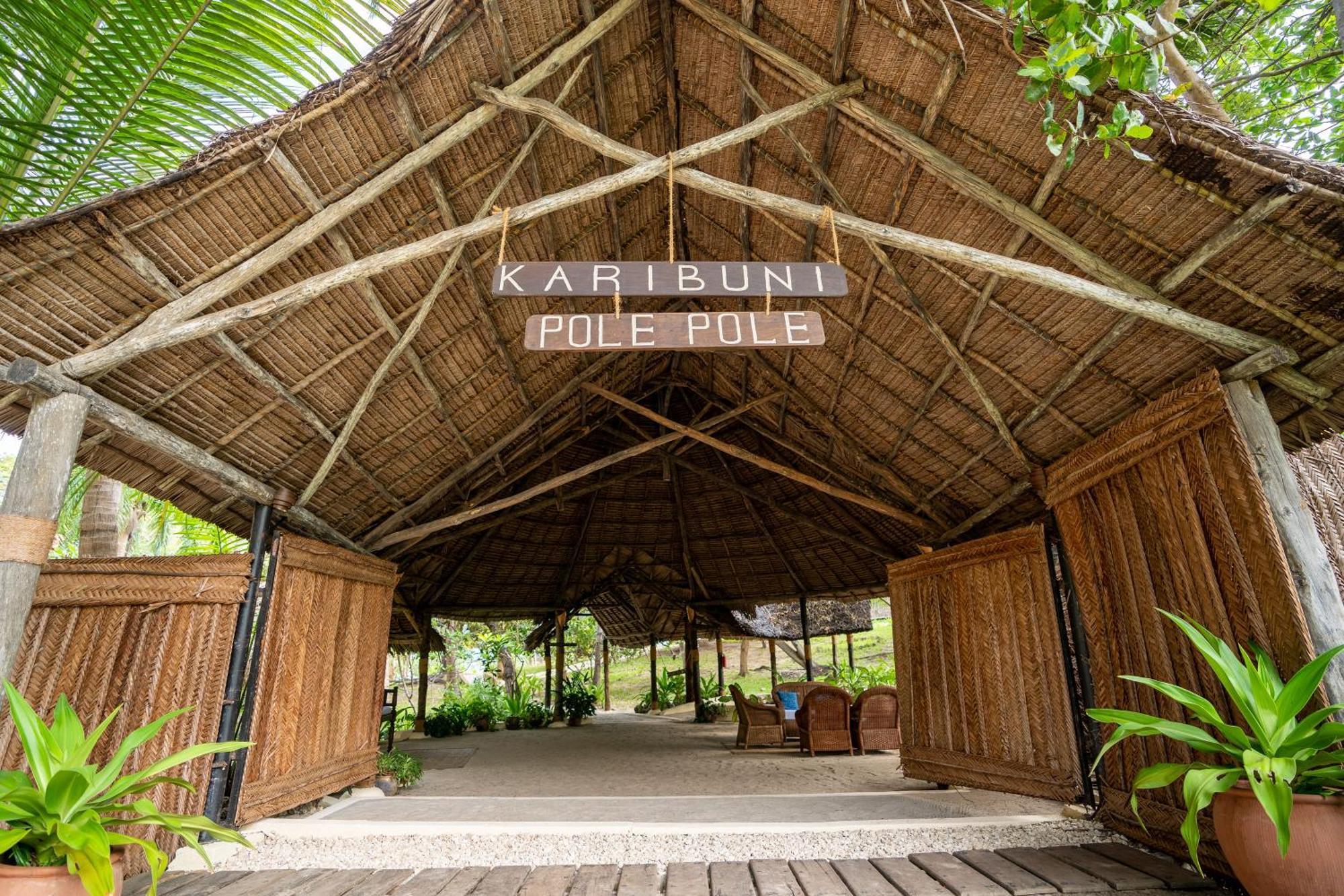 Pole Pole Bungalows Utende 外观 照片